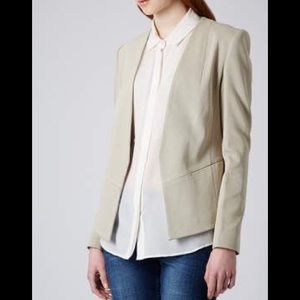 🌺 Topshop Georgia Collarless Blazer (4)